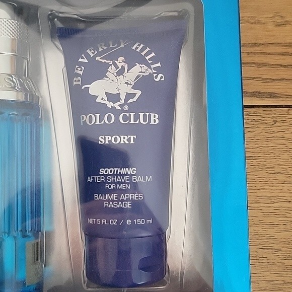 Beverly Hills Polo Club Active Sport colone and shaving balm Set - Picture 3 of 5